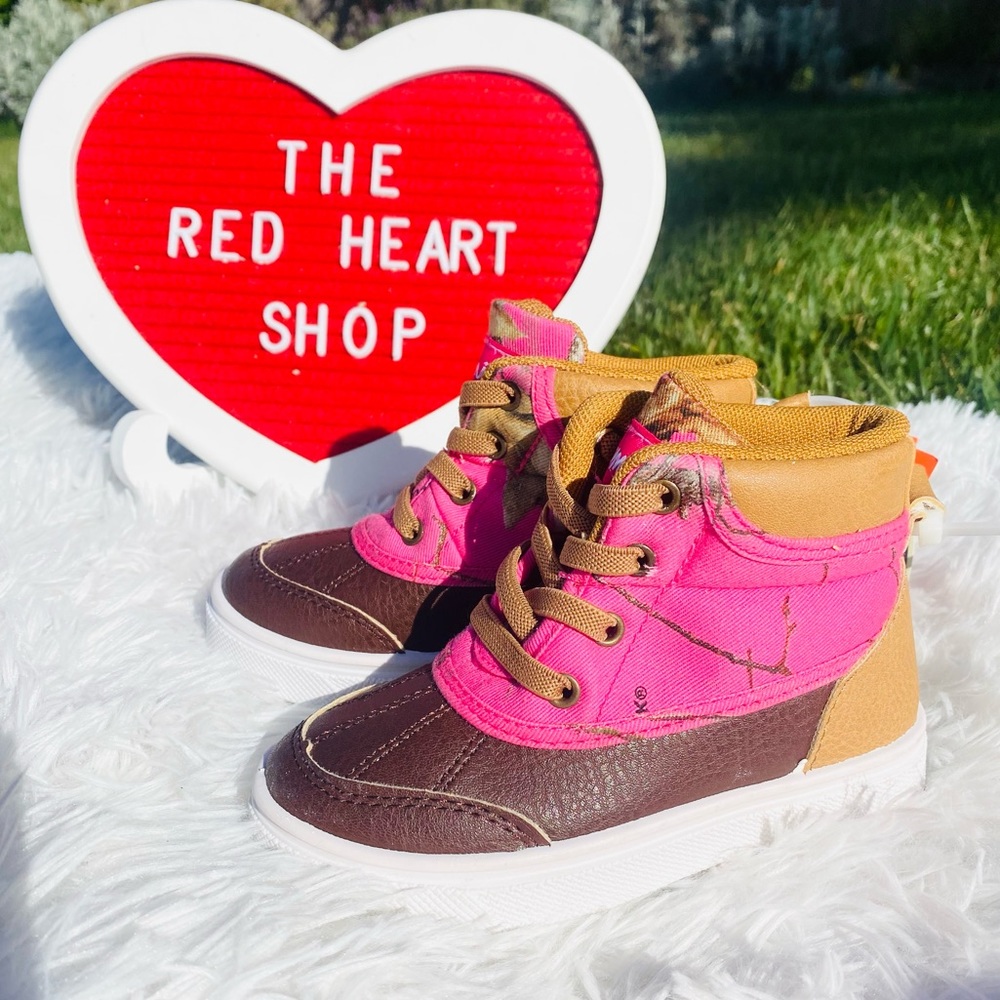 Toddler Oomphies/Mossy Oak High Top Sneakers
